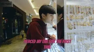 SHOWING MY MOM MY EAR PIERCING FOR THE FIRST TIME (SHE HIT ME)