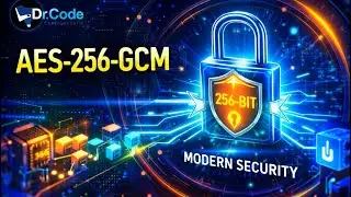 AES-256-GCM 🔐 | التشفير + الحماية في خطوة واحدة