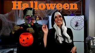 Halloween Green Smoothie - Happy Halloween