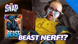 Beast NERF?! Honestly the worst Marvel SNAP Card Changes Ever Review