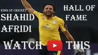 Shahid Afridi - The King of Sixes - (HD)