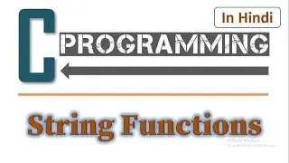 String Manipulation Functions in C Language | strlen | strupr | strlwr | strrev| Learners Region