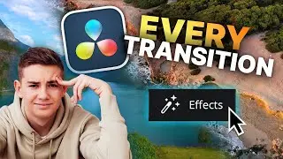 I Tested EVERY Video Transition in Davinci Resolve (so you don't have to.)