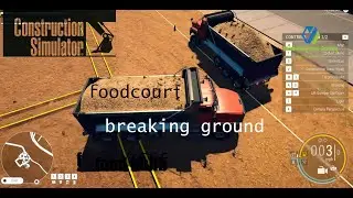 Construction Simulator Part 1 Food Court Breaking Ground