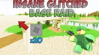 Unturned INSANE GLITCH BASE RAID!!!!!!!!