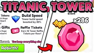 The FASTEST Way to Rebirth In Titanic Tower In Pet Simulator 99!