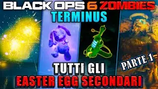 TUTTI I SIDE EASTER EGG DI TERMINUS! Black Ops 6 Zombies Tutorial Ita - Guida Completa