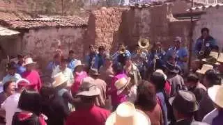 Presentacion de la tonada parte arriba- Fiesta Patronal San Pedro de Corongo  2015