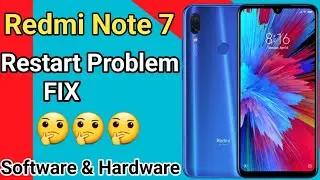 Redmi Note 7/7pro Auto Restarting Problem Fixed/On&OFF Logo  Sloved.