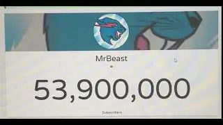 The Exact Moment MrBeast Hit 54 Million Subscribers