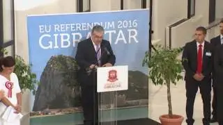 Gibraltar votes to Gibraltar votes in the EU - by 19,322 to 823