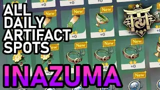 Every artifact spot in Inazuma 2.0 | Genshin Impact