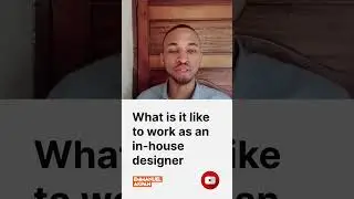 What is it like to work as an in-house graphic designer #youtubeshorts