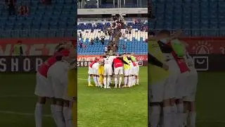 Эмоции команды после победы над «Акроном» 🔥
