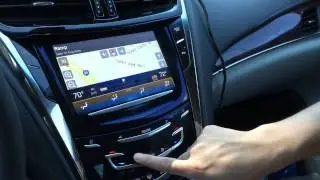 2015 Cadillac CTS Navigation Interface