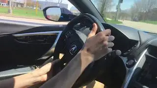 Driving My Friends Acura NSX