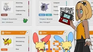 QR Code-Leihteams Challenge Folge 13 :: Team von: Mario Brand :: Pokemon Sonne ::