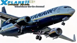 X-Plane 11HD - 737ZiboMod - EGGP - LEAL / Ortho4XP - Reshade - XpRealistic/ 1080p@60fps