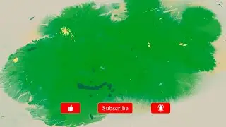 Green Screen drop INK Splatter Slideshow