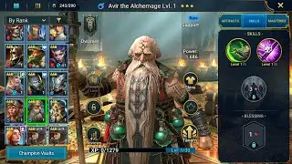 Let's Play RAID: SHADOW LEGENDS DAY 326 AVIR THE ALCHEMAGE (Android Gameplay)