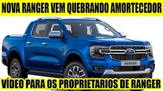 PROBLEMA NOS AMORTECEDORES DA NOVA RANGER - PARA TODOS OS DONOS DE RANGER