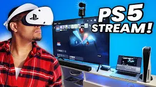 Building a PS5 Living Room Stream Setup! (PSVR2)