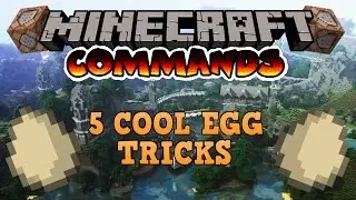 5 Cool Egg Tricks | Minecraft | Commands