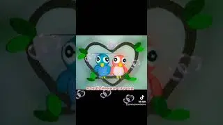 Влюблённые птички / Amigurumi Toys /Вяжем крючком подарок на 14 февраля