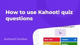 OUTDATED: How to use Kahoot! quiz questions