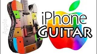 I Built a Guitar Out of 107 iPhones!!!