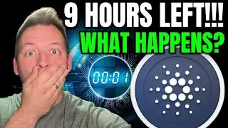 CARDANO ADA - ONLY 9 HOURS LEFT!!! I DON'T SEE THIS HAPPENING!