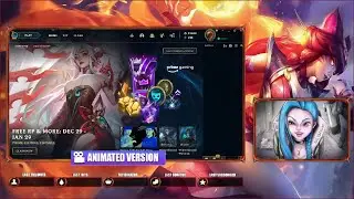 🦊🎞️FOXFIRE AHRI  - ANIMATED LOBBY OVERLAY