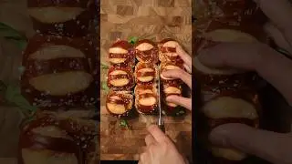 Easy High Protein Salmon Sliders!