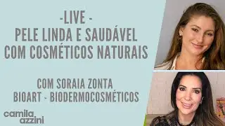 Pele linda e saudável com cosméticos naturais