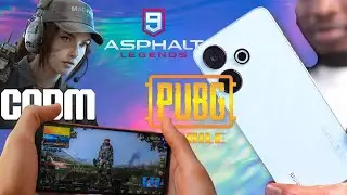 Redmi 13 Handle COD Mobile, Asphalt 9, and PUBG? #android #gaming