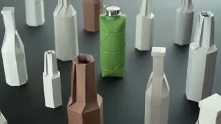 DiFOLD Origami Bottle: Pocket Sized Reusable Hero