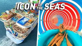 All Waterslides on Icon of the Seas - The Largest Waterpark at Sea