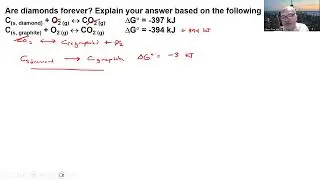 Are diamonds forever? A Free Energy Problem