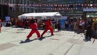 Arnis Club Switzerland demonstrating the Timuay System