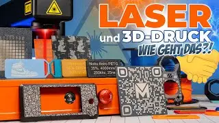 3D DRUCK & LASER | Wie kann man PLA, PETG & ABS gravieren?
