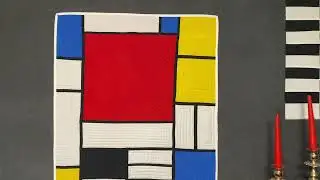 АРТ ПЭЧВОРК МОНДРИАН 704