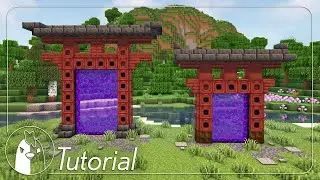 Torii Gate Nether Portals | Minecraft Tutorial