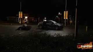 Scooterrijder gewond bij nachtelijke botsing in Markelo
