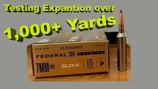 Testing 7mm PRC in Federal ELD-X past 1,000 yards