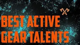 Best Gear Talents | Division 2