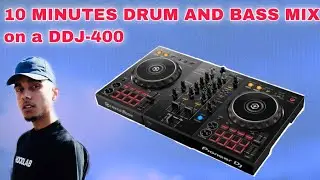 10 MINUTES DRUM AND BASS MIX on a DDJ-400 | DJ JOONYZ LIVE PERFORMANCE