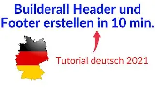 Builderall Header und Footer erstellen unter 10 Minuten