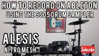 How to use Ableton with the Alesis Nitro Mesh