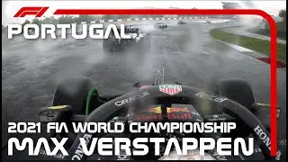 F1 2021 - MAX VERSTAPPEN CHAMPIONSHIP CAREER - Round 2 at Portimao, Portugal Gameplay