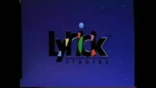Lyrick studios logo VHS tape